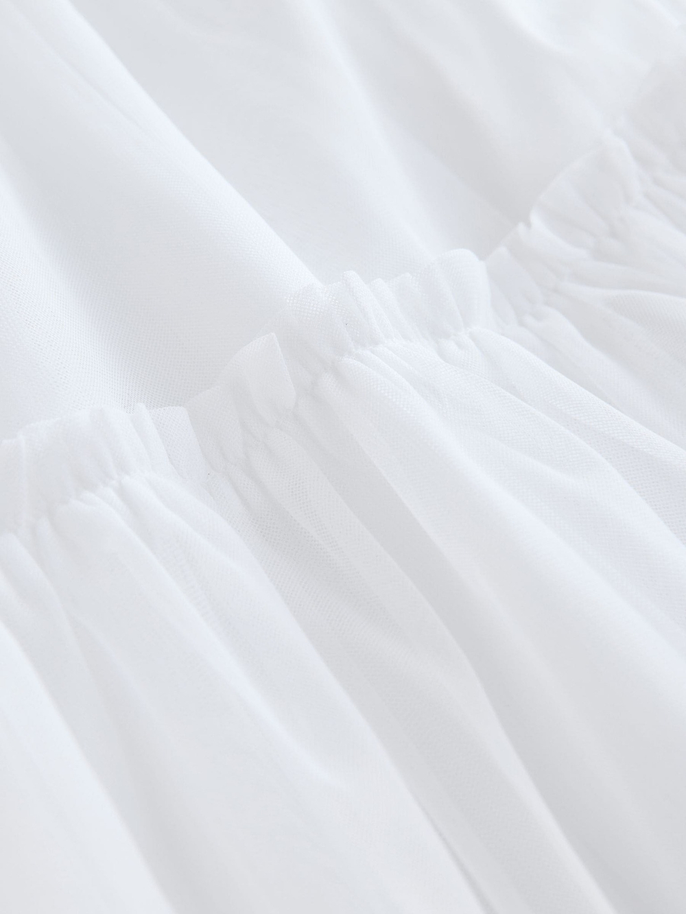 Топ и юбка в комплекте для девочки Next E58-302, Белый