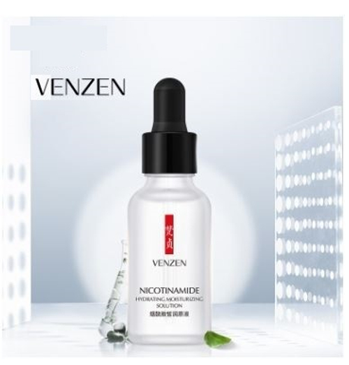 SALE!Venzen, Омолаживающая сыворотка для лица с никотинамидом, Nicotinamide Hydrating Moisturizing Solution,15 мл.