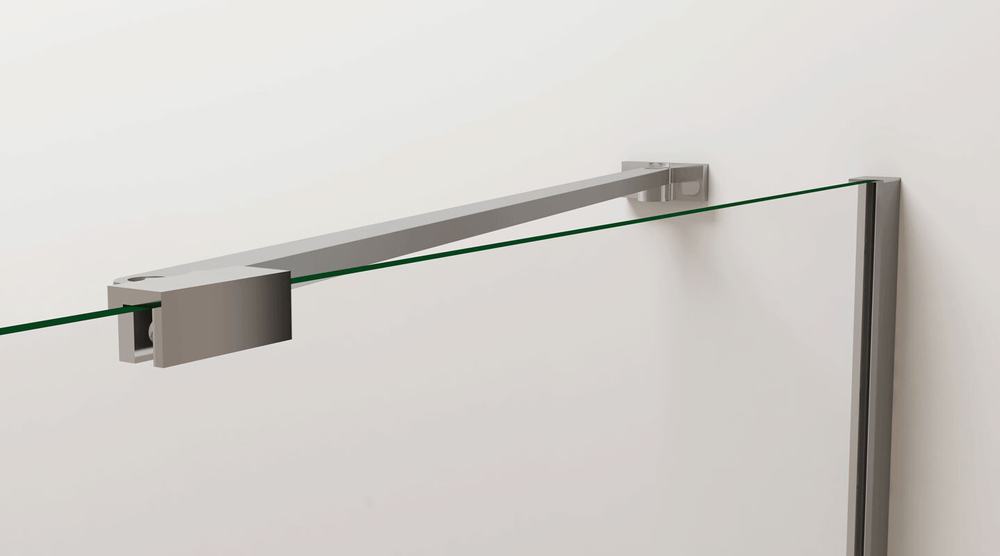 Душевой уголок Extra VSR-1E901090CGB, 900/1000*900, черный, стекло тонированное