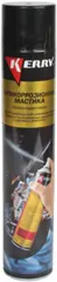 Мастика антикорозийная битумная в аэрозоле 1000мл KERRY