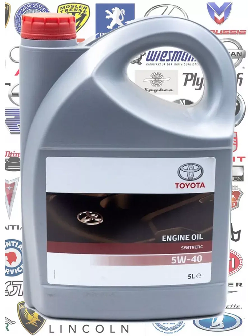 Toyota MOTOR OIL 5W40 0888080375GO 5л.