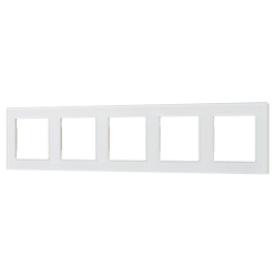 Рамка стеклянная FRM-GLARE-GS-5-WH (Arlight, -) 043805