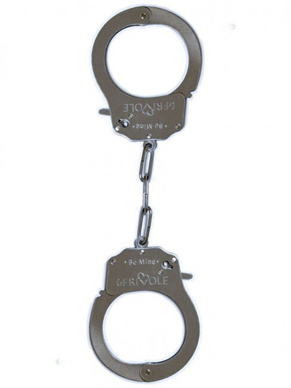 Металлические наручники Handcuffs Be Mine (Цвет: серебряный)