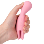 Розовый универсальный вибратор 15,6см с подвижными щупальцами Svakom Vibrator Nymph S22