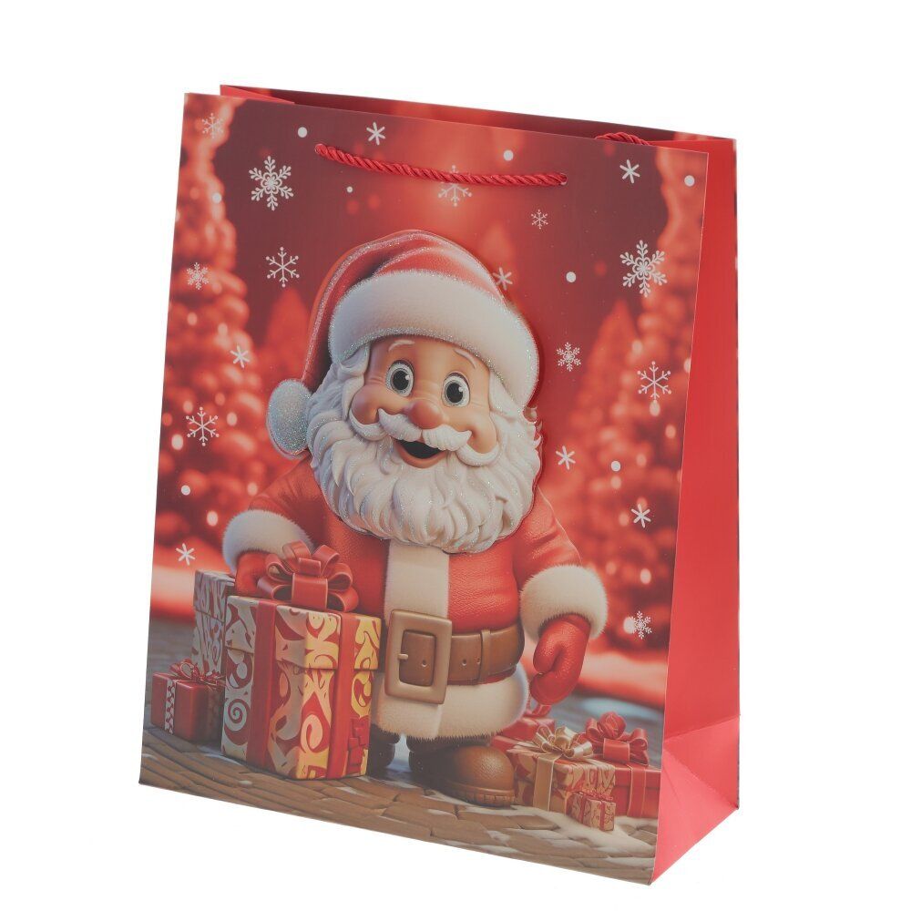 GAEM Пакет подарочный (бумага 210г/м2, блок микс 12шт), L26 W10 H32 см, 4в.