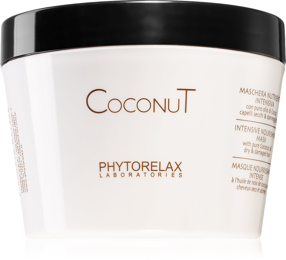 Phytorelax Laboratories Coconut - увлажняющая маска для волос с кокосовым маслом. /   250  ml  / GTIN 8030976011948