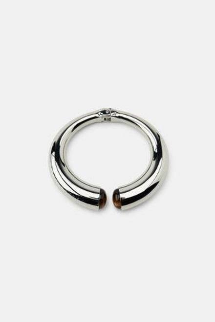 ZARA БРАСЛЕТ С КАМНЯМИ, СЕРЕБРИТСЫЙ
