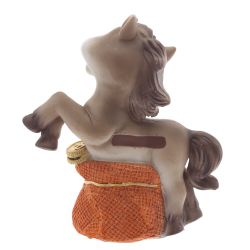 GAEM Копилка "Лошадка", L12 W6 H13 см, 4в.