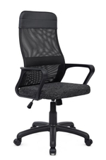 Кресло Riva Слот RCH-1166 TW PL Черный