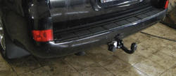 Фаркоп Steinhof T-170 для Toyota Land Cruiser 200 2008-2021, Lexus LX 2008-2021(паспорт и сертификат в комплекте)(без электрики)