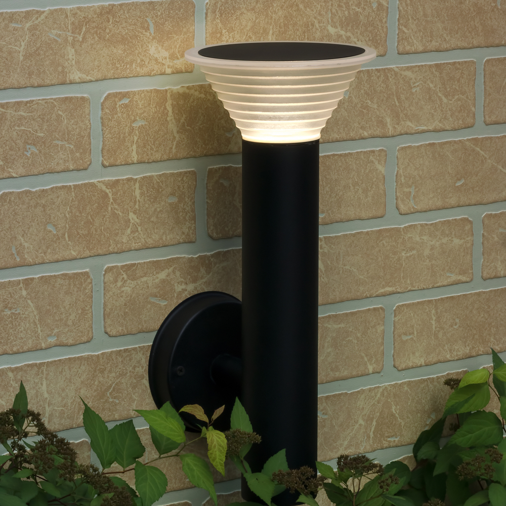 379637 Светильник уличный настен PIATTO LED 7W 450LM ЧЕРНЫЙ 3000K IP55