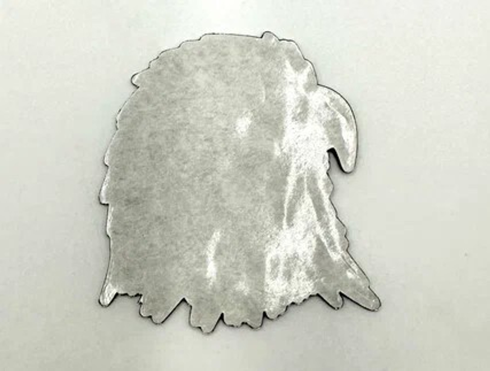 Наклейка Орел Серебристая (Eagle размер 6,5х7,5см)