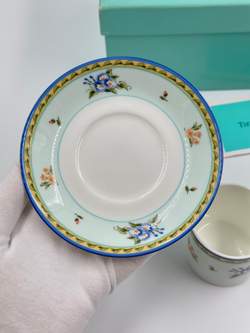 Набор из двух кофейных пар Tiffany & Co, Tiffany Morning Glory