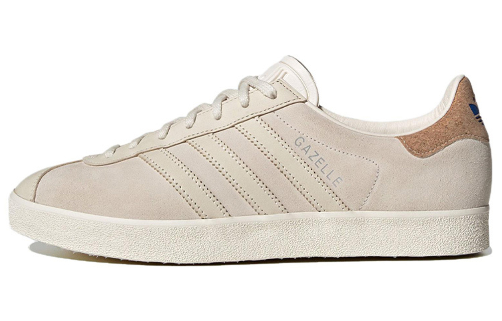 Adidas originals Gazelle 85 non-slip wear-resistant lightweight low-top sneakers for men and women the same gray and white