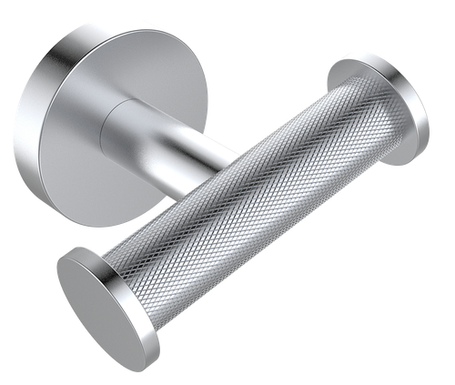 5502 Крючок двойной для полотенец (ХРОМ) ViEiR  (75/1шт)