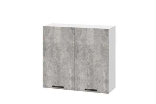 Модус фасад Цемент светлый Ш800 Шкаф навесной 800 Ш800/720 SV Мебель