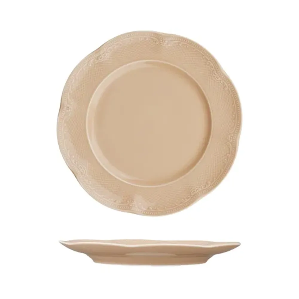 Тарелка d 21 см h2,5 см Aristocrat Peach Tea Noble [6]