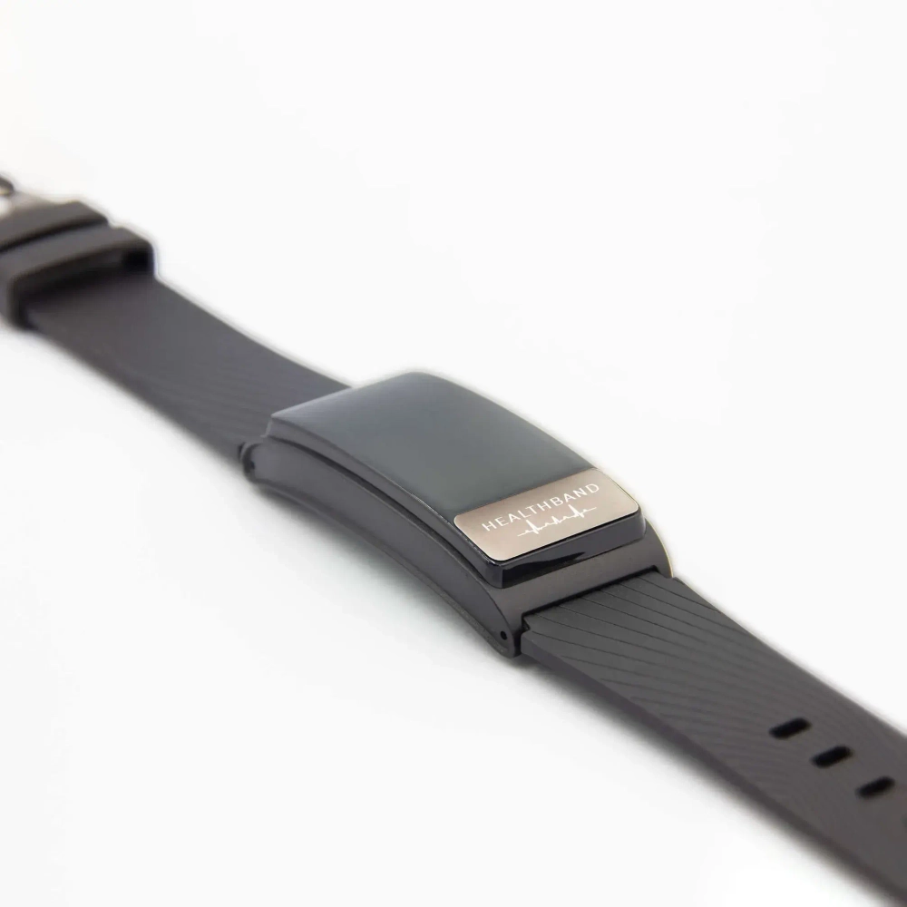 Health Band Pro №10 браслет здоровья с режимом Холтера, чёрный