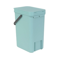 Brabantia Контейнер для мусора Sort & Go 12л мятный