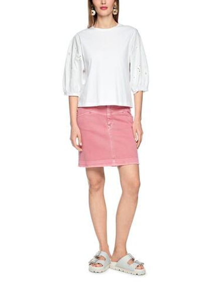 Marc Cain Футболка с вышивкой на руках