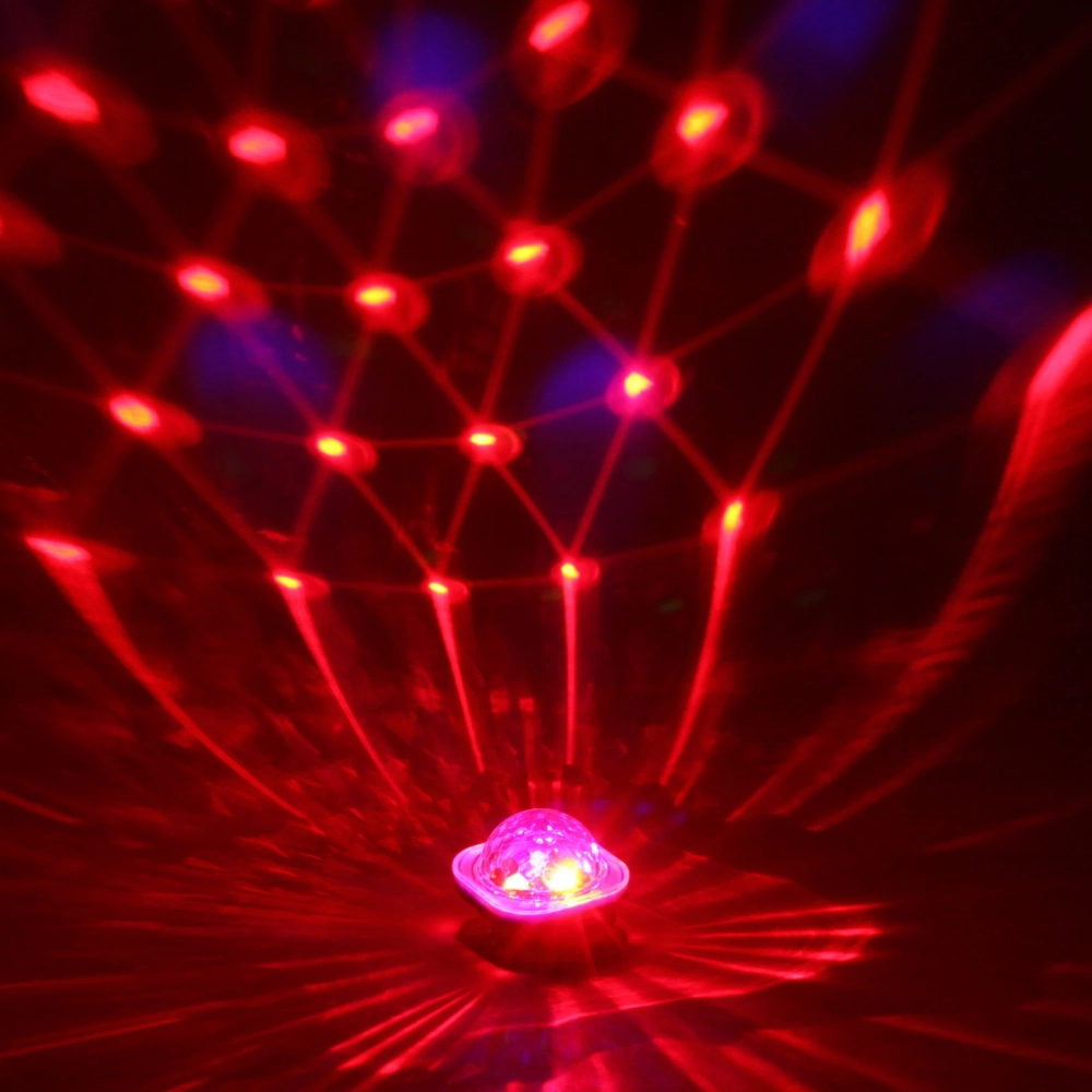 Диско-шар Dancer» с ремешком на руку, авторежим, датчик звука (в комплекте с присоской), RGB