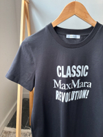 Хлопковая футболка MaxMara, S