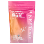 Pink Stork, Morning Sickness Sweets, имбирь и манго, 30 органических пастилок