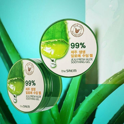 Гель The Saem "Jeju Fresh", алоэ, для всех типов кожи, 99%, 300 мл
