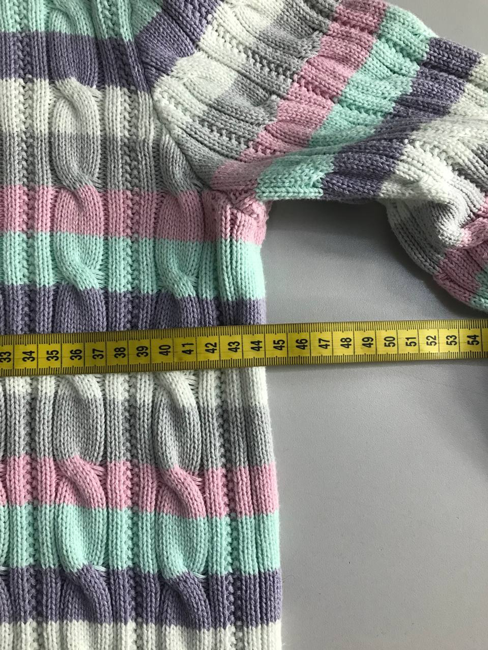 Джемпер FunDay в нежную расцветку, маркировка S, визуально на 44 размер