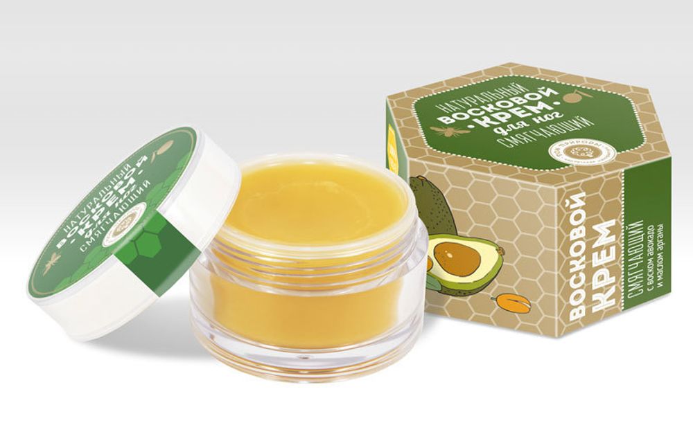 Hand Cream Beeswax Питательный крем для рук с пчелиным воском и АНА кислотами, 120ml