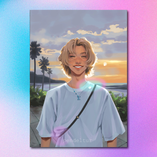 Арт принт / pendeltur / STRAY KIDS / Феликс #3