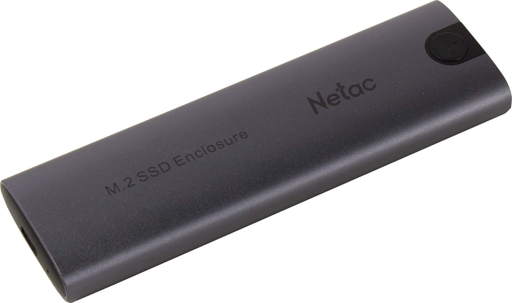 Netac &lt;NT07WH51-32C2&gt; (EXT BOX для внешнего подключения M2  NGFF/NVMe,  USB-С 3.1, Aluminum)