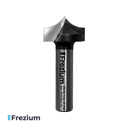 Пазовая фасонная фреза по дереву "Frezium" 20x8x11.8x43 R10; PFZ-901-10