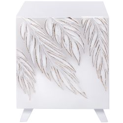 Тумба прикроватная Тропик Сканди Айс Голд левая