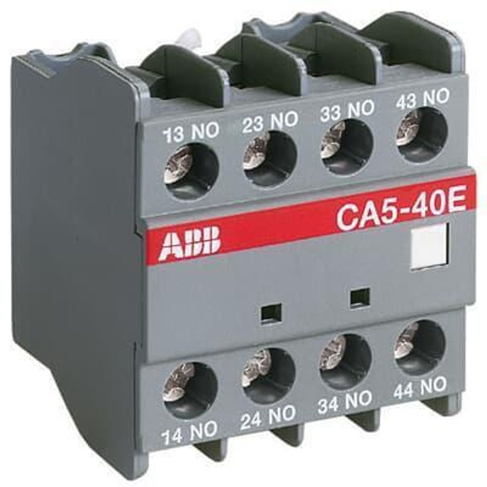 Доп. контакт ABB CA5-40E, 4НО, фронтальный 1SBN010040R1040