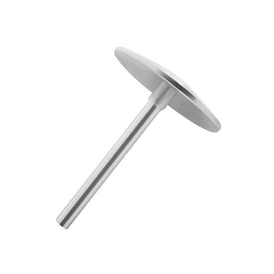 Диск металлический педикюрный зонтик PODODISC STALEKS PRO М в комплекте с сменным файлом-кольцом 180 грит 5 шт (20 мм)