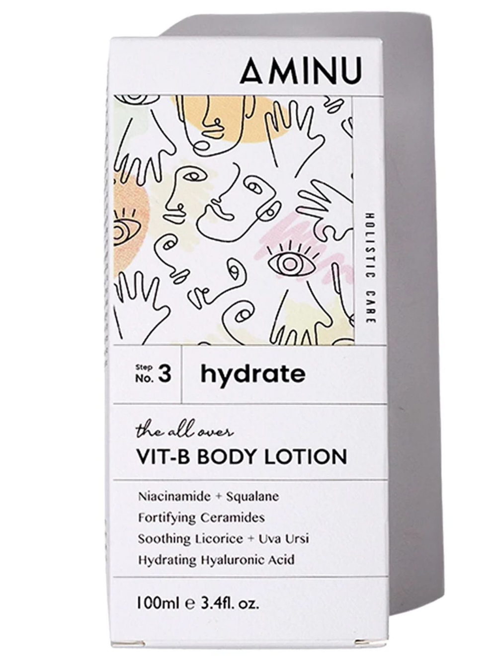 AMINU VIT B BODY LOTION - лосьон для тела с витамином В, 100 мл