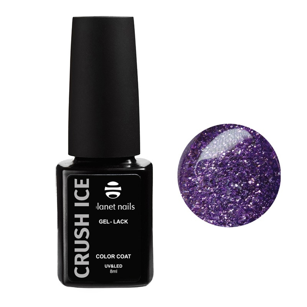Planet Nails Гель-лак "Crush Ice" - 393, 8 мл