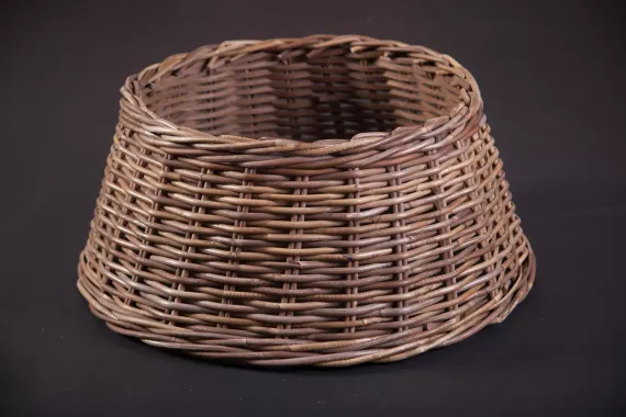 Корзина для декорирования подставки 28х65 см., коричневая, Christmas DeLuxe (83793)