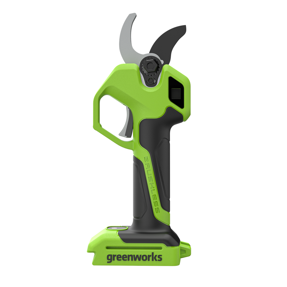 Секатор аккумуляторный Greenworks PR24320, 24V, 32 мм, c 1 х АКБ 2 Ач и ЗУ (PR24320UA)
