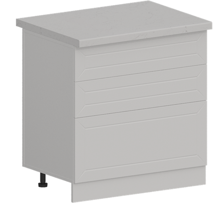 Кухня Модуль ШН3Я 800 Ликата / Белый