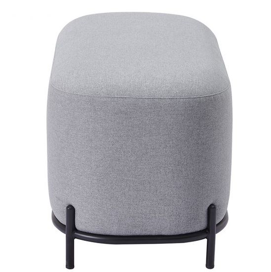 Пуф Pawai 80 см светло-серый