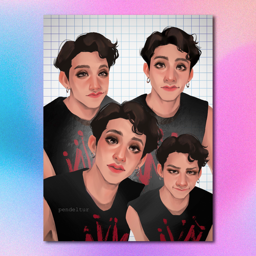 Арт принт / pendeltur / STRAY KIDS / Банчан