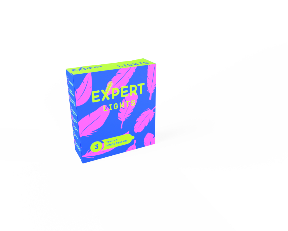 Презервативы Expert Lights 3 шт