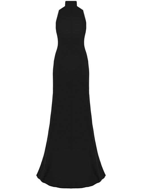 Платье Americano с высоким горлом, черный