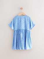 Платье для девочки Next AC6-239, Голубой, Белый