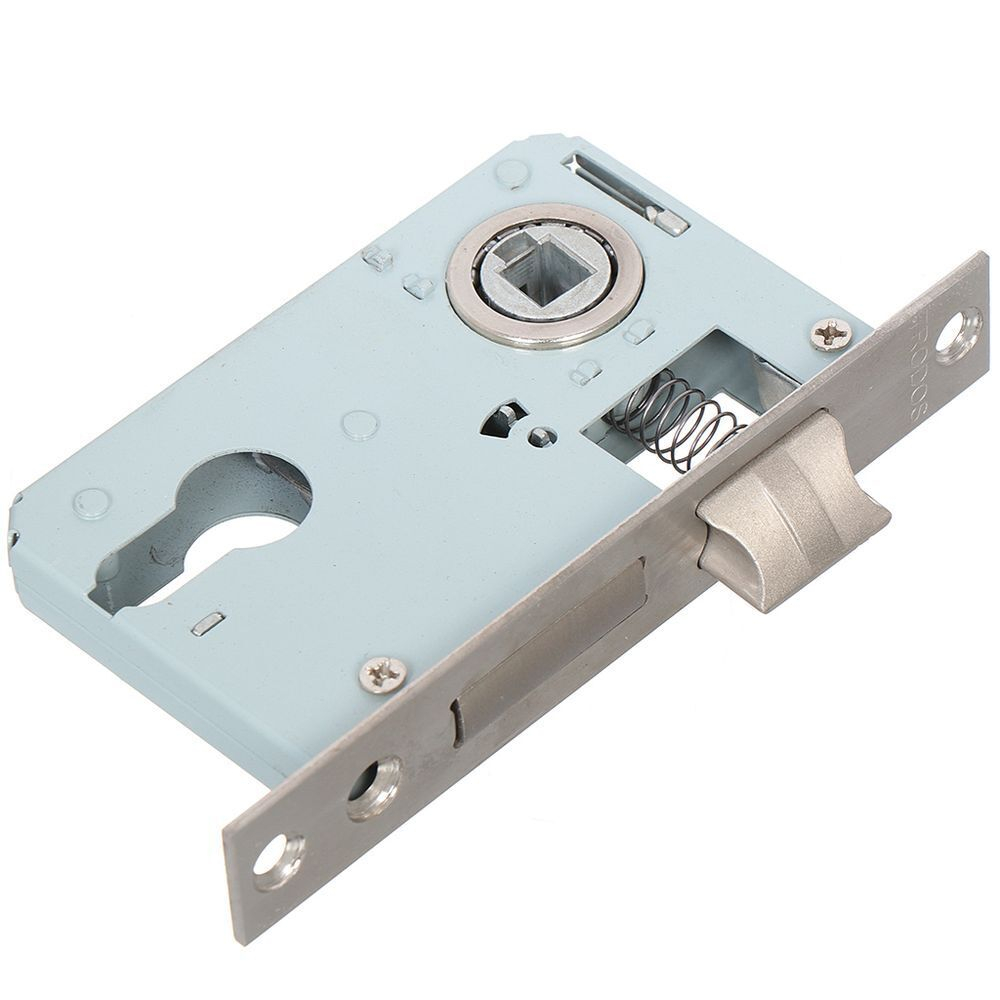 Замок врезной Trodos, 50/76-ЦМ70 AB, 202062, ручка в комплект, цилиндровый, бронз