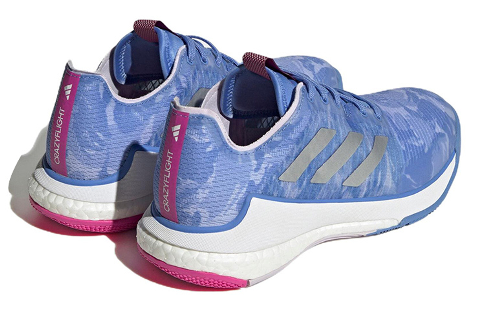 Adidas Crazyflight Mid "Blue White" Women"s