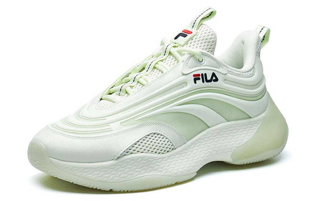 FILA FUSION Fila Ray 2 Low Top Clunky Shoes Yellow/Green