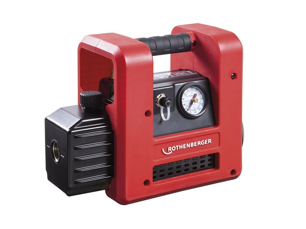 Двухступенчатый шиберный высоковакуумный насос Rothenberger ROAIRVAC 9.0 230V, 255 l/min, 750W